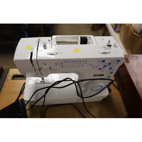 77 - Hobbycraft sewing machine - warranted until 12 noon Tuesday following the above sale