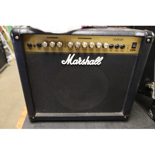 84 - Marshall amp & speaker - warranted until 12 noon Tuesday following the above sale