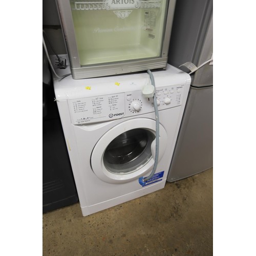 87 - Indesit 8 kg washing machine - warranted until 12 noon Tuesday following the above sale