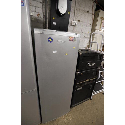 90 - Beko tall fridge - warranted until 12 noon Tuesday  following the above sale