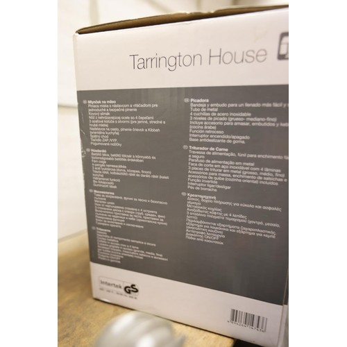 126 - Tarrington house meat grinder - warranted until 12 noon Tuesday following the above sale