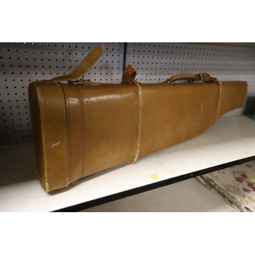 169 - Antique leg of mutton gun case