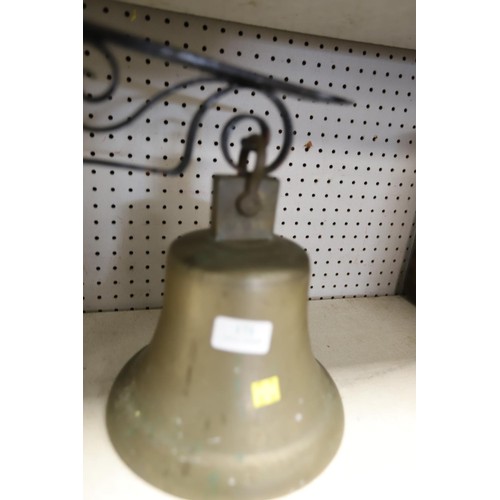 171 - Antique bell with bracket - no hammer