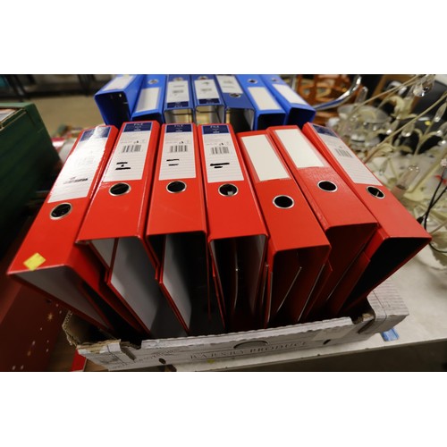 280 - 2 boxes of A4 lever arch files