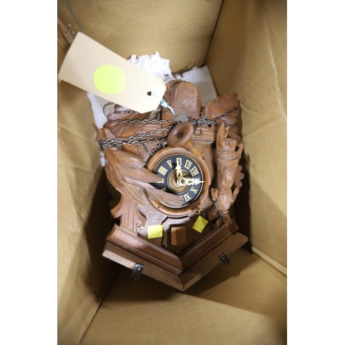 325 - Carved cuckoo clock