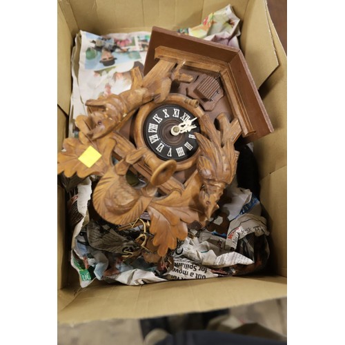 327 - Carved cuckoo clock