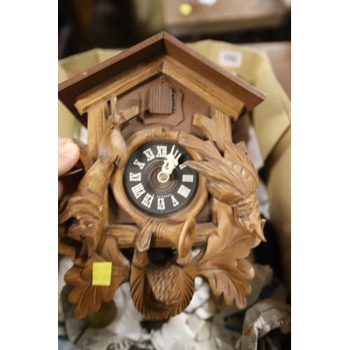 327 - Carved cuckoo clock