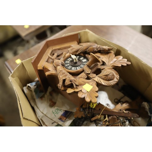 327 - Carved cuckoo clock