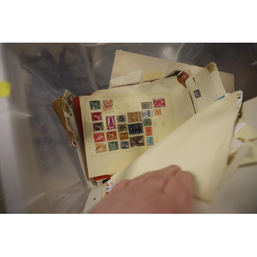 358 - Big box of stamps