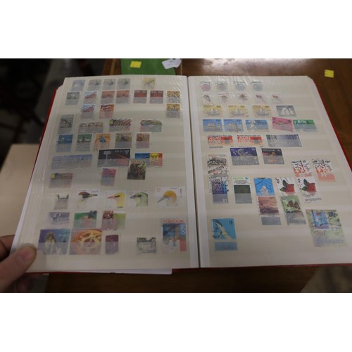 363 - Stamp books/albums with stamps