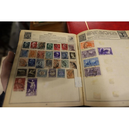 363 - Stamp books/albums with stamps