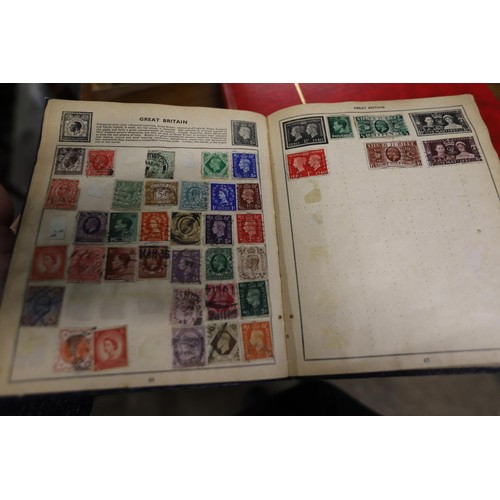 363 - Stamp books/albums with stamps