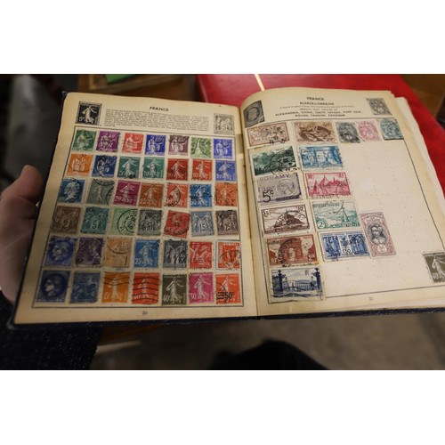 363 - Stamp books/albums with stamps