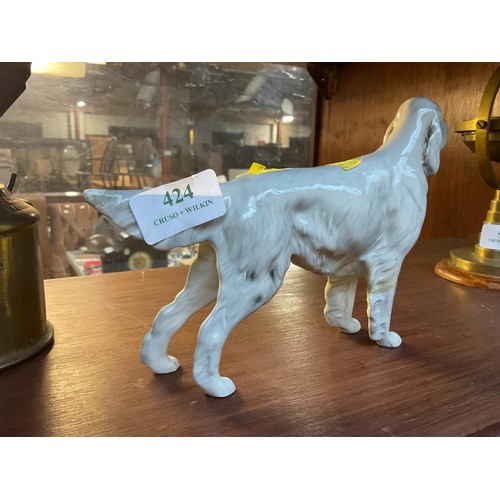 424 - Early Beswick dog