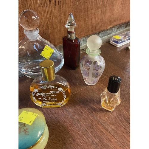 438 - Collection of scent bottles