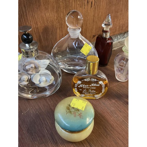 438 - Collection of scent bottles