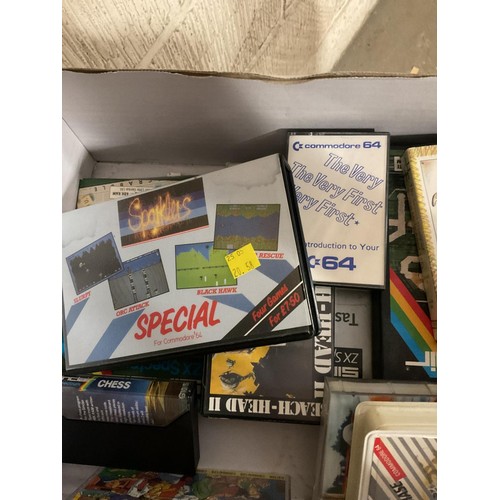 446 - Various ZX spectrum, C64, amigo vintage computer games