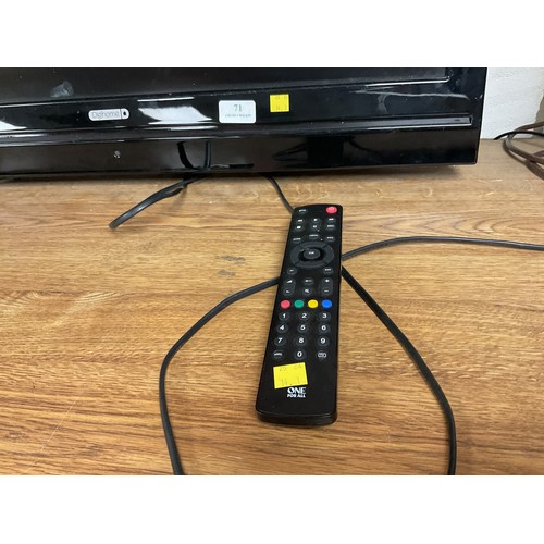 71 - Digihome TV & remote - warranted until 12 noon Tuesday following the above sale