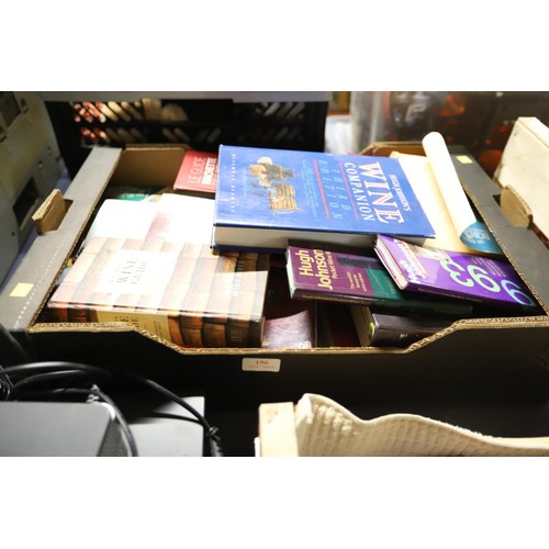 76 - Box of wine books