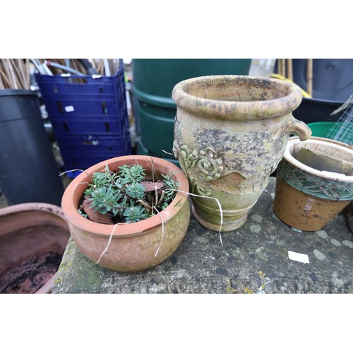 20 - Qty of small pots