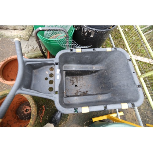 24 - Garden barrow & 1 other