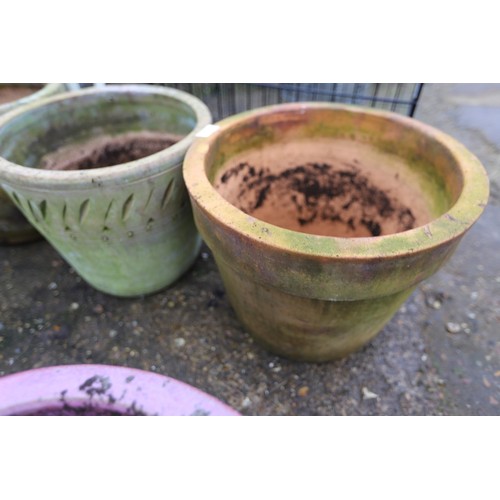 38 - 3 x garden pots