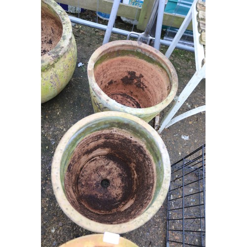 38 - 3 x garden pots
