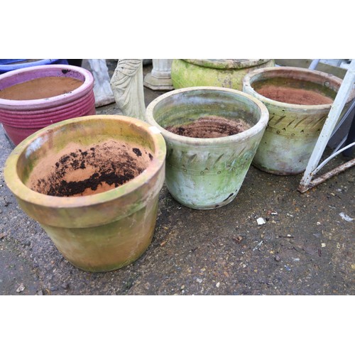 38 - 3 x garden pots
