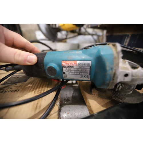 133 - Makita grinder - warranted until 12 noon Tuesday following the above sale