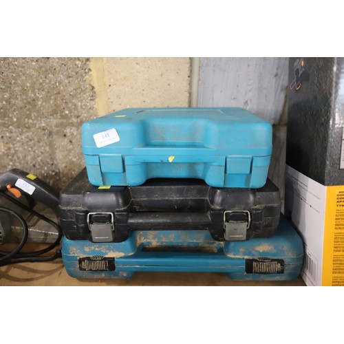 141 - 3 battery drill bits - warranted until 12 noon Tuesday following the above sale