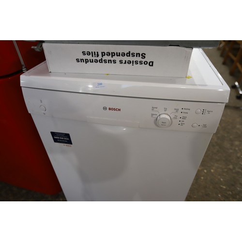 200 - Bosch dishwasher - warranted until 12 noon Tuesday following the above sale