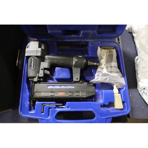 209 - Rapesco air nail gun & Sealey air nail gun