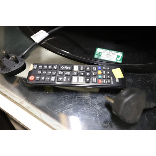 265 - Samsung TV with remote - warranted until 12 noon Tuesday following the above sale