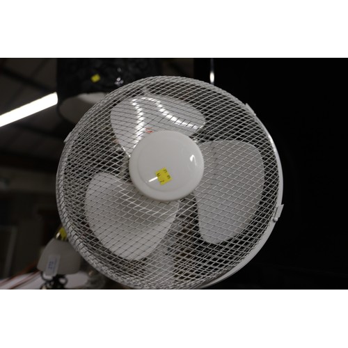 271 - Desk fan - warranted until 12 noon Tuesday following the above sale