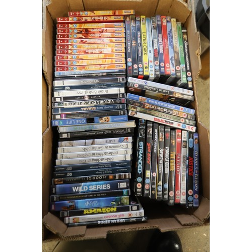 282 - 2 boxes of DVDs