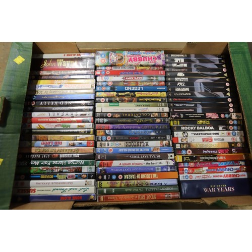 283 - 5 boxes of DVDs