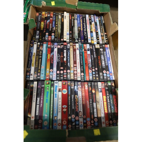 283 - 5 boxes of DVDs