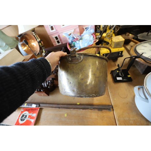 354 - Brass jam pan