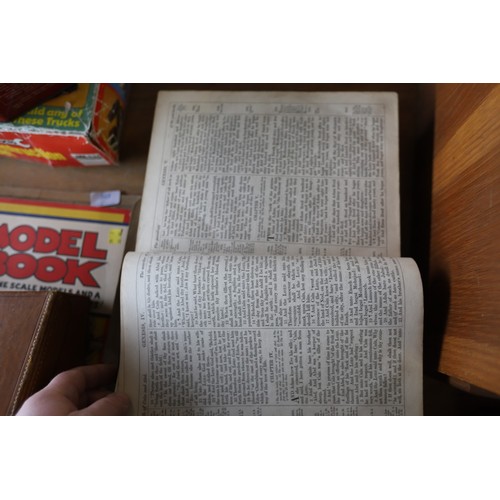 363 - Old Bible & dictionary