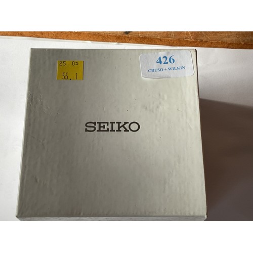 426 - Ladies Seiko watch in box