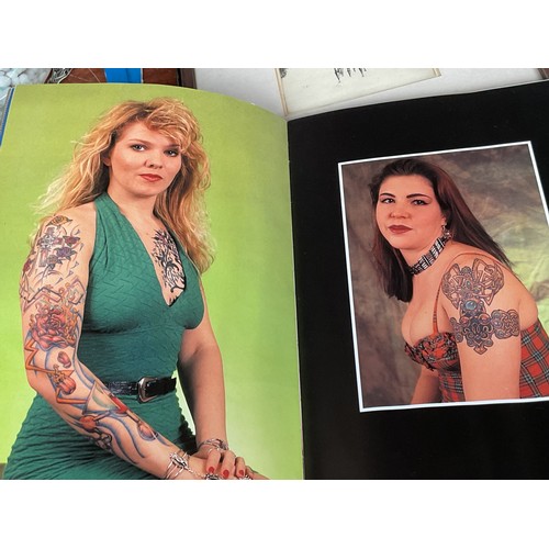 472 - Tattoo'd with attitude book by Steve Bonge