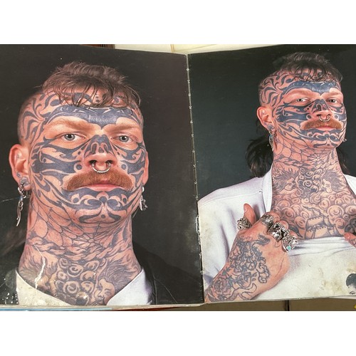 472 - Tattoo'd with attitude book by Steve Bonge