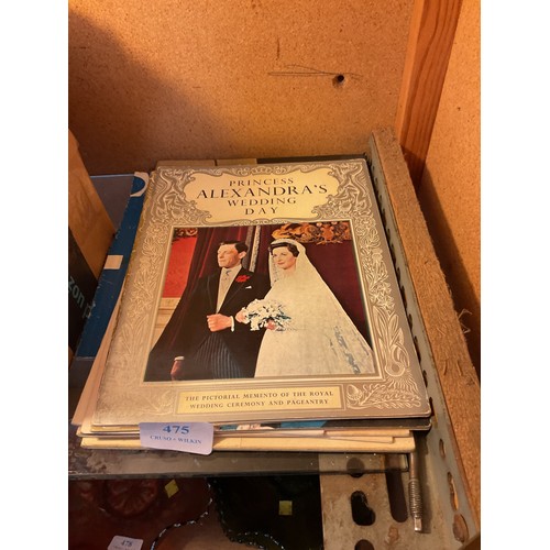 475 - 1950s Royal weddings, etc x9