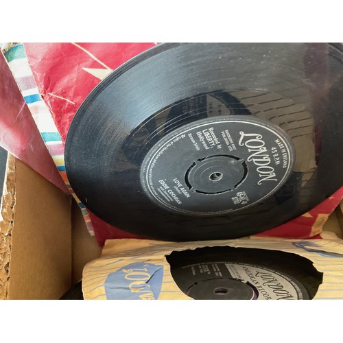 476 - Box of various single records