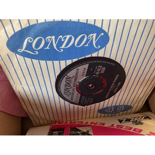 476 - Box of various single records