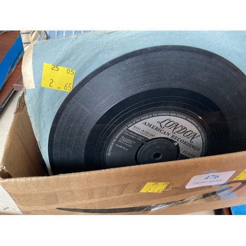 476 - Box of various single records