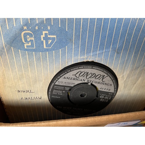 476 - Box of various single records