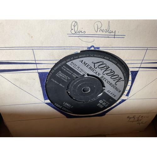 476 - Box of various single records