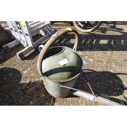 22 - Galvanised watering can