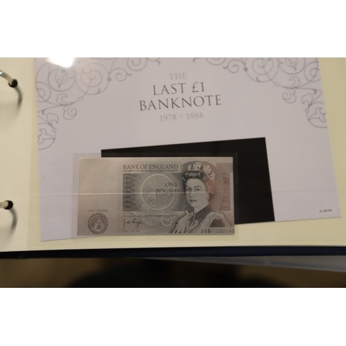 Collection of silver bank notes
